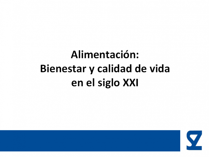 Alimentación bienestar y calidad de vida en el siglo XXI Dra. Silvia Zuluaga médico dietética y nutrición Éibar Donostia