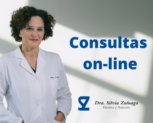 Dra. Silvia Zuluaga Consultas on-line Médico Dietética y Nutrición Donostia San Sebastián Éibar