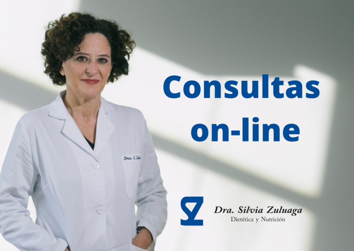 Dra. Silvia Zuluaga Consultas on-line Médico Dietética y Nutrición Donostia San Sebastián Éibar